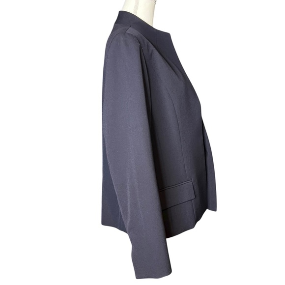 Austin Reed Navy Women’s Suit Jacket 100% Worsted Wool Size 16 Vintage - Picture 5 of 9